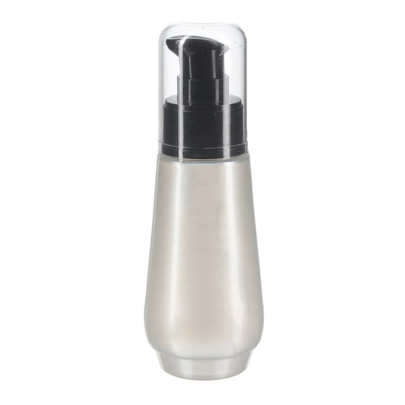 65ml Pearl Color PET Plastic Pear Round Bottle with 24/410 Neck