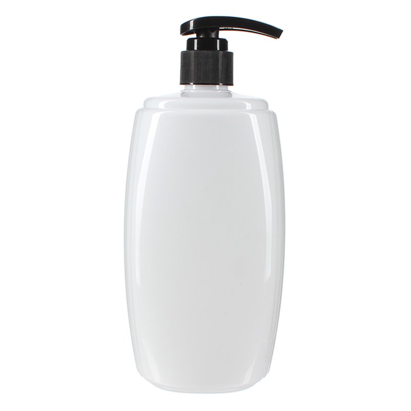 750ml/25oz White PET Plastic Bottle with 28/410 Neck - Image 2
