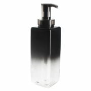 800ml Gradient Color Square PET Plastic Bottle with 32/410 Neck