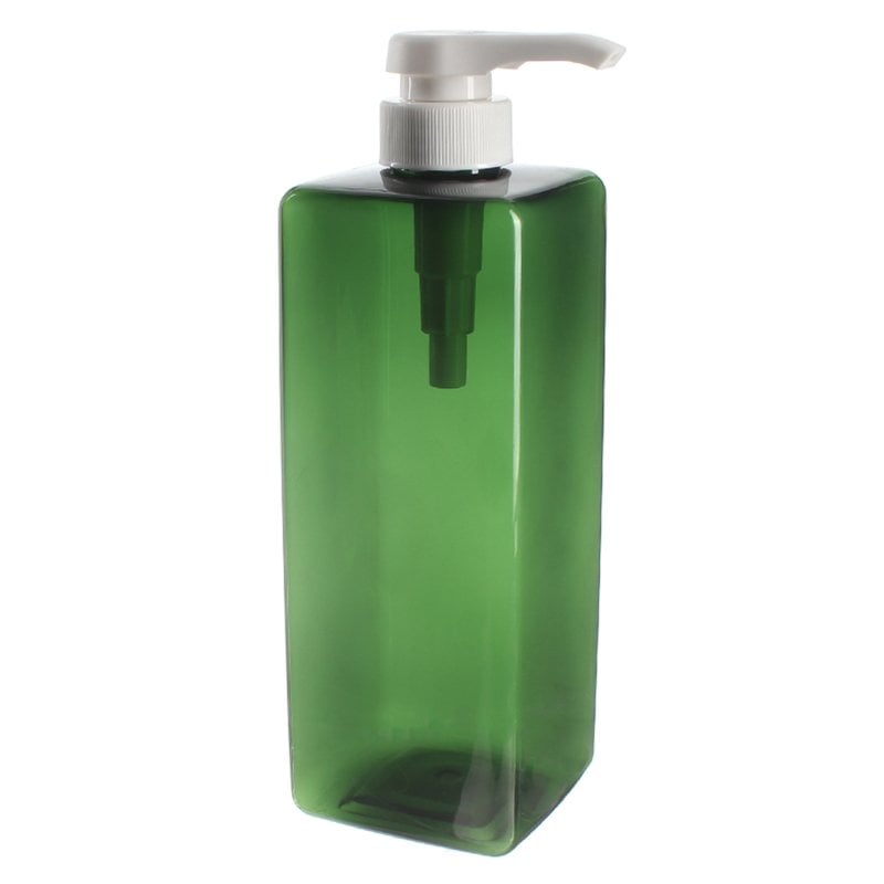 800ml Gradient Color Square PET Plastic Bottle with 32/410 Neck - Image 4