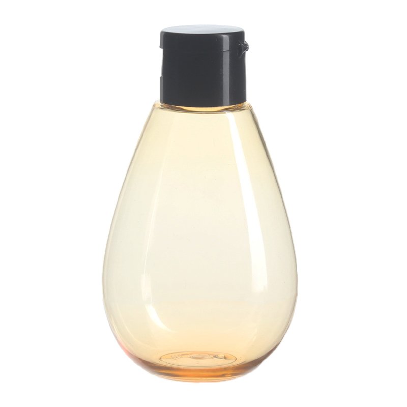 90ml/3oz Clear Yellow PET Plastic Bottle with 20/410 Neck - Image 3