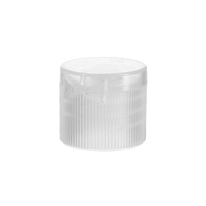 18-410 PP Plastic Ribbed Flip Top Cap with Custom Color FG95L02 (1)