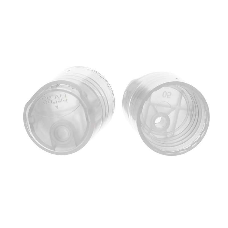 20/410 Clear PP Plastic Smooth Disc Top Cap - Image 3