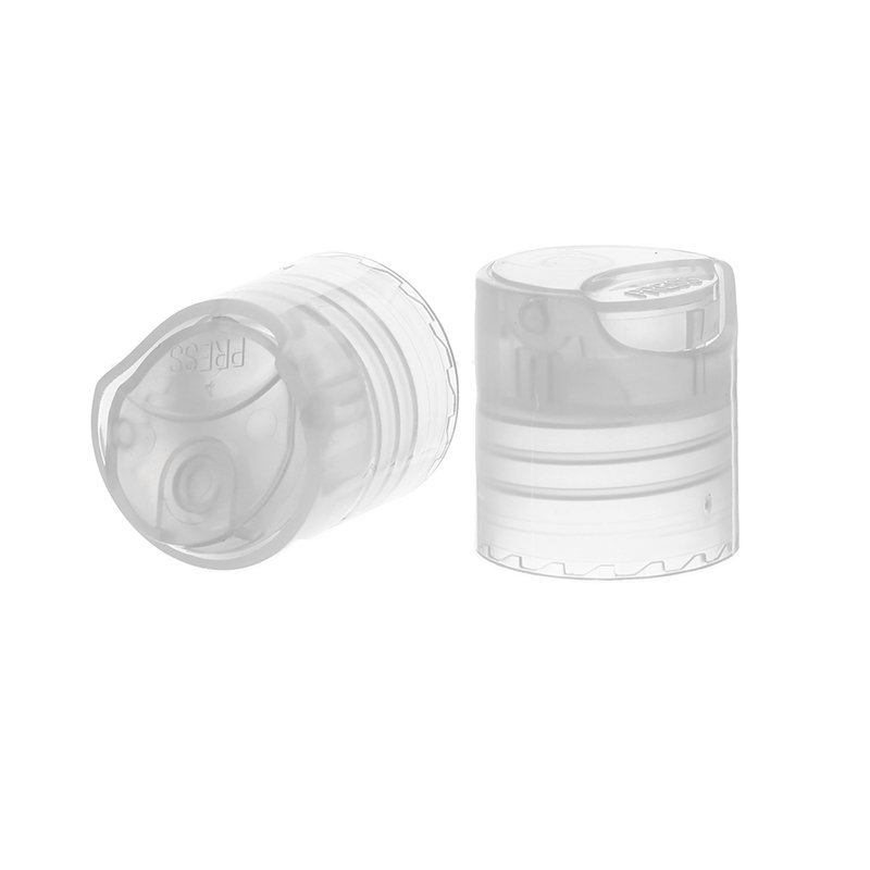20/410 Clear PP Plastic Smooth Disc Top Cap - Image 2