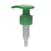 24/410 Spring Inside Green PP Smooth Left/Right Lock Lotion Pump, 1.4ml Output