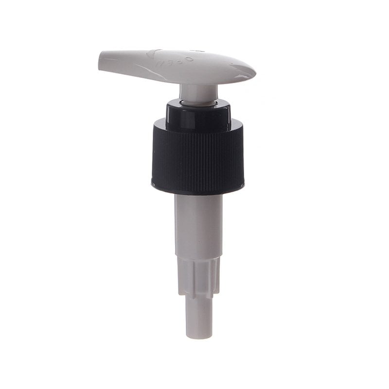 Lotion Transfer Pump, 24-410, Ribbed, Lock Down, 2ml Output - KIWL Plastic