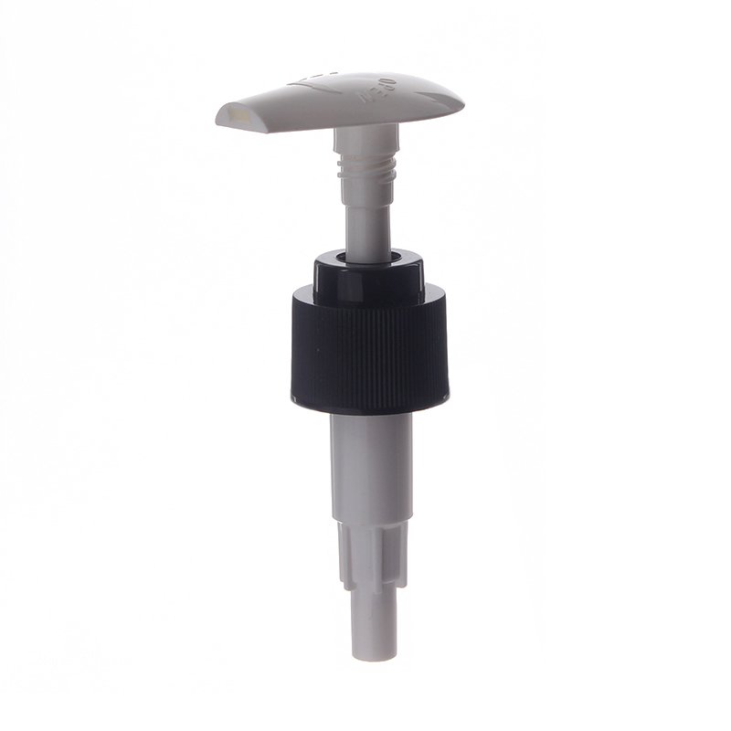 Lotion Transfer Pump, 24-410, Ribbed, Lock Down, 2ml Output - unlocked - KIWL Plastic