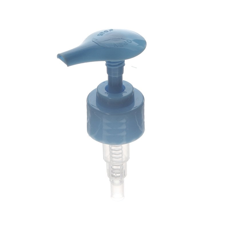 Lotion Soap Dispenser Pump, 28-410, Smooth, Lock Down, Blue, 2ml Output - unlocked