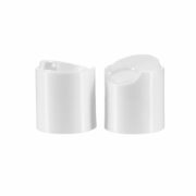 28/410 White PP Plastic Smooth Disc Top Cap