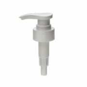 32/410 White PP Smooth Twist Lock Down Lotion Pump