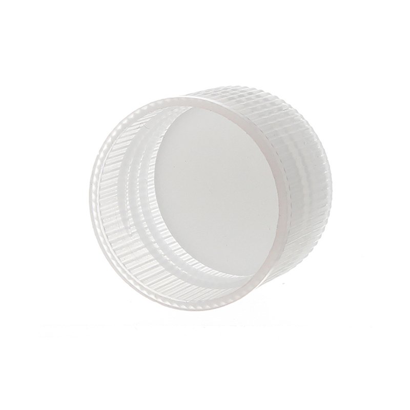 24-410 Transparent Plastic Ribbed Screw Cap XG65L04 (2)