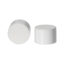 18mm 18/410 White PP Plastic Smooth Plain Screw Top Cap with PE Foam Liner - Image 2