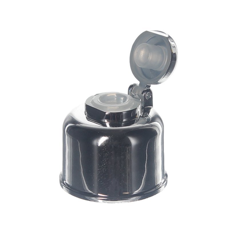 20-410 Sliver PP Plastic Smooth FIip Top Cap FG25D01 (1)
