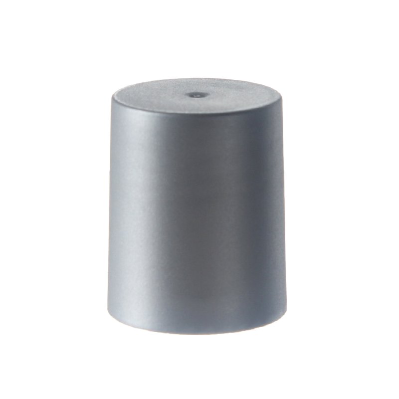 22mm 22-415 Gray PP Plastic Smooth Plain Screw Cap XG40G01 (2)