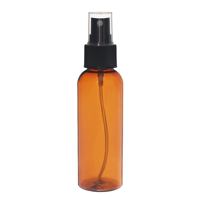 100ml Amber PET Plastic Cosmo Bottles 01100YY65M (2)