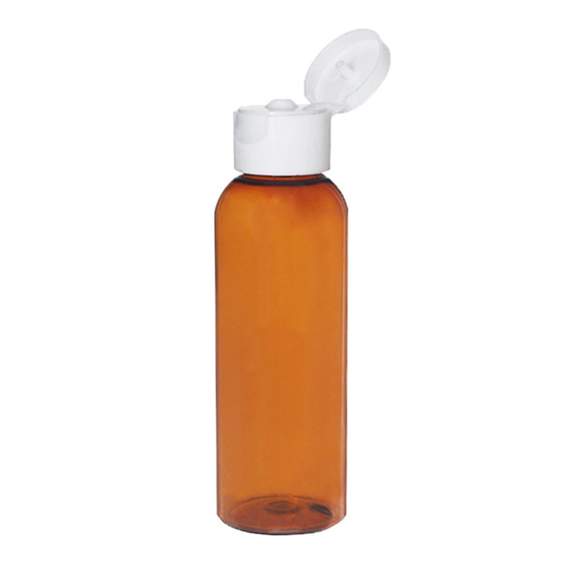 100ml Amber PET Plastic Cosmo Bottles 01100YY65M (5)