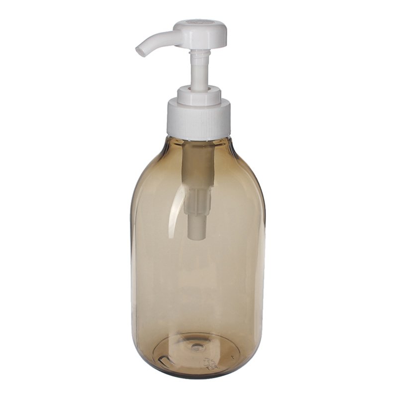 500ml Brown PET Plastic Modern Bottles 01500YY55M (4)