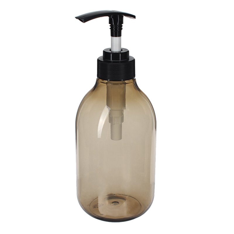500ml Brown PET Plastic Modern Bottles 01500YY55M (5)