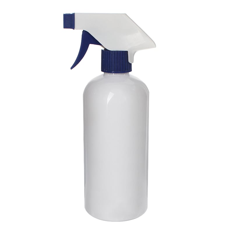 500ml White PET Plastic Boston Round Bottles 01500YY05M-2 (3)