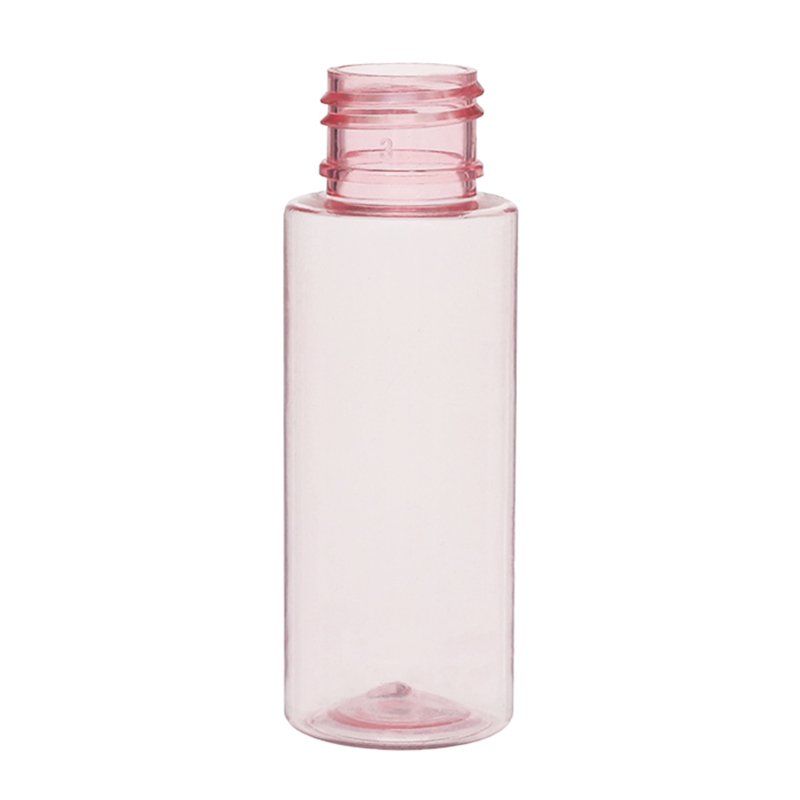 60ml Pink PET Plastic Cylinder Bottles 0160YP65M (1)