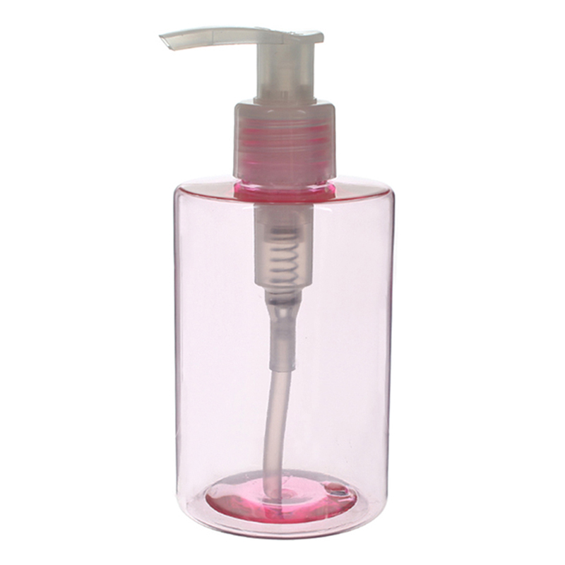 200ml Colorful PET Plastic Cylinder Bottles 01200YP65M (4)