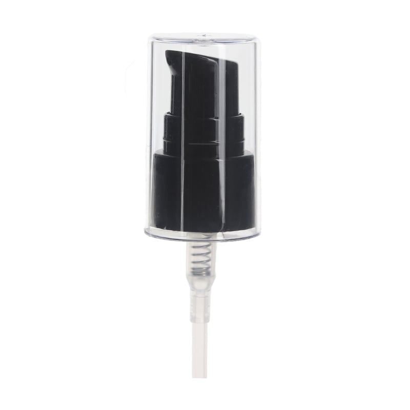 Foundation Makeup Pump, 20-410, Black, Smooth, AS Full Hood, 0.25 ml Output