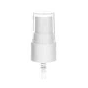20-410 White Plastic Finger Mist Sprayer, 0.23 ml Output, Smooth, Half Overcap MS2010A-1G