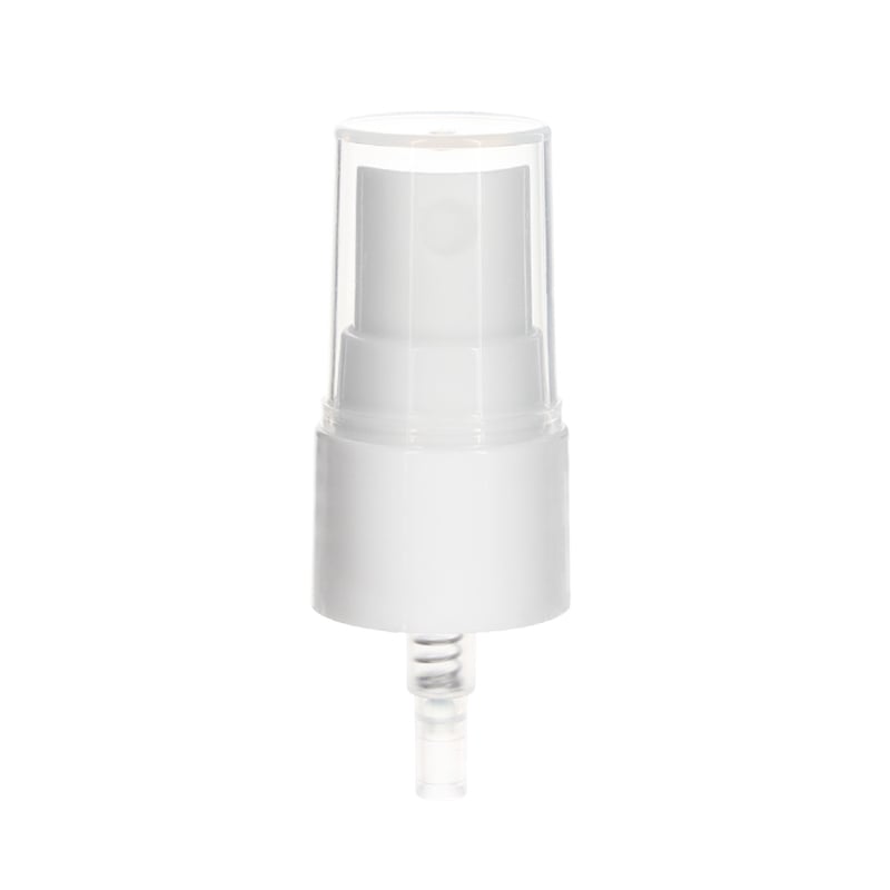 20-410 White Plastic Finger Mist Sprayer, 0.23 ml Output, Smooth, Half Overcap MS2010A-1G
