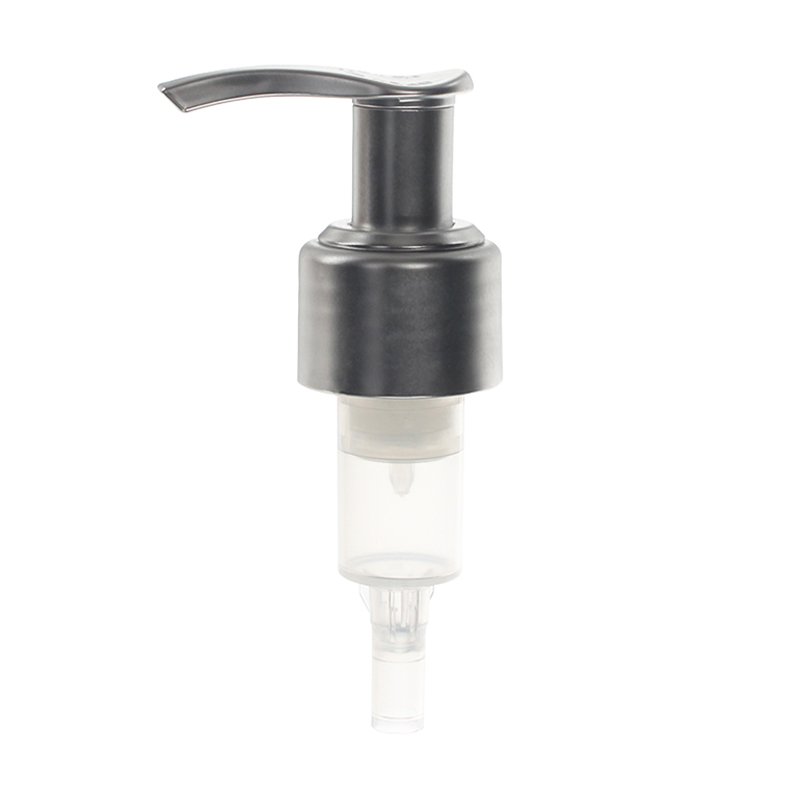 24/410 Metal Matte Silver Spring Outside Lock-Up Lotion Pump, 2.0ml Output