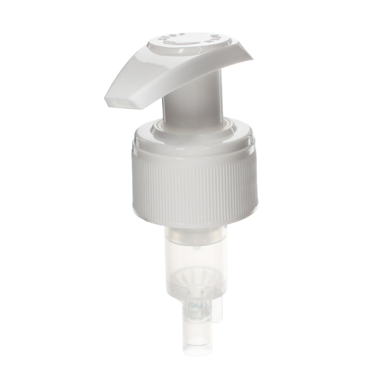 28/410 Wholesale Plastic White Ribbed Dispensing Pump Lock-Up, 2.0ml Output - Image 2