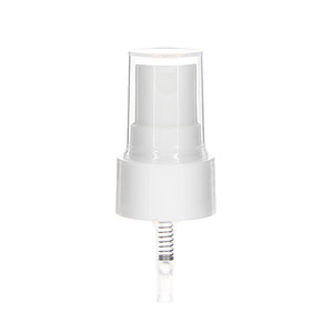 20-400 Fine Mist Sprayer- Smooth-White- Clear PP Hood- 0.13ml