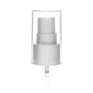 20-410 Fine Mist Sprayer- Smooth- White- Clear AS Full Hood- 0.13ml