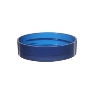 47mm 47/400 Plastic Smooth Plain Screw Cap with Liner - Image 2