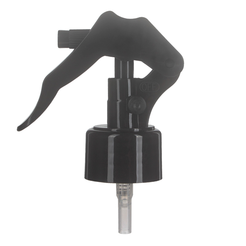 28-410 Black Plastic Mini Trigger, Spray, Lockable Button, 0.25ml Output